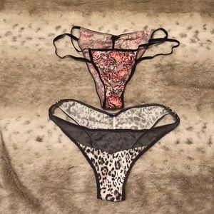 NWOT size xs Victoria secret panty bundle